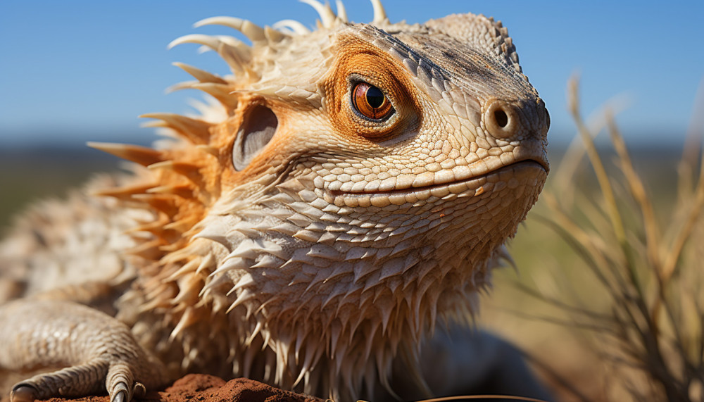 Les traits distinctifs d'un pogona